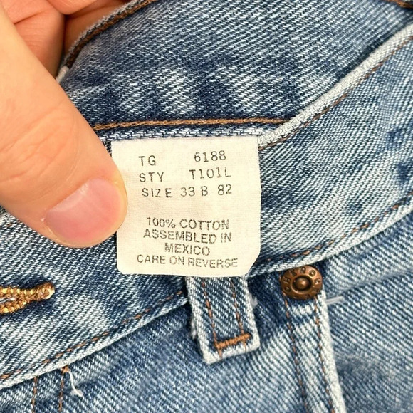 Vintage Cherokee Bermuda Jean Shorts 33 - Picture 3 of 4